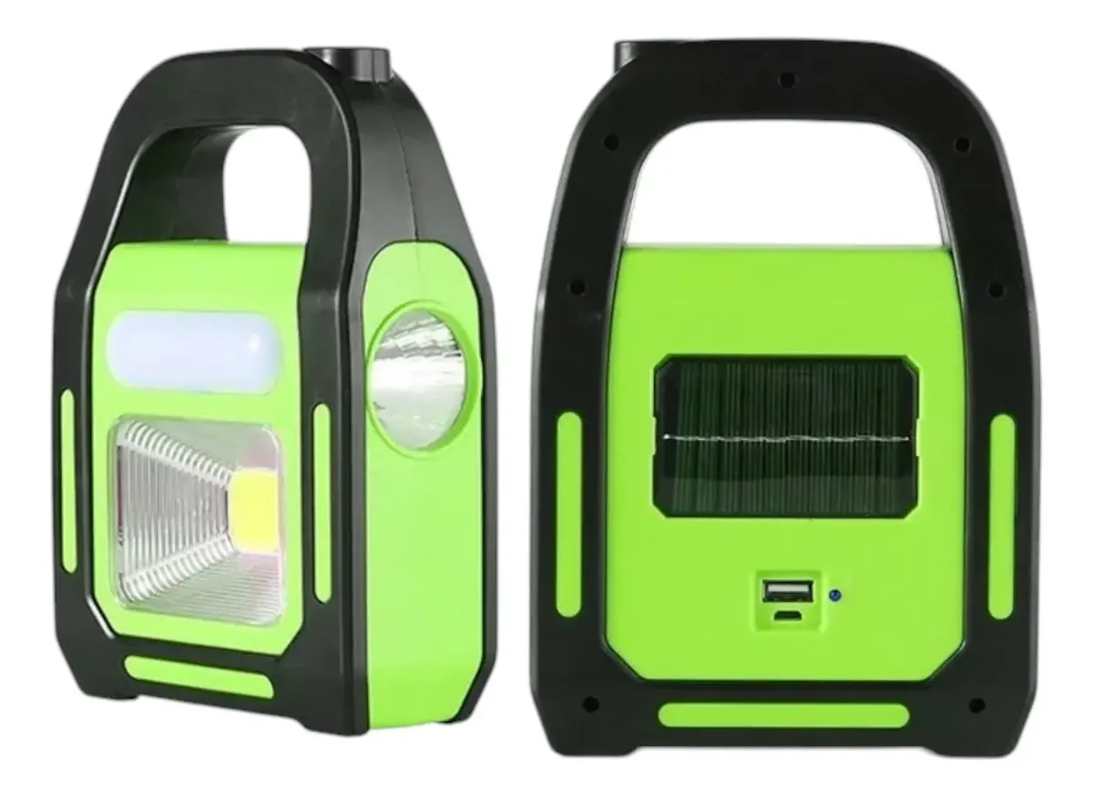 Linterna recargable USB solar powerbank - Image 5