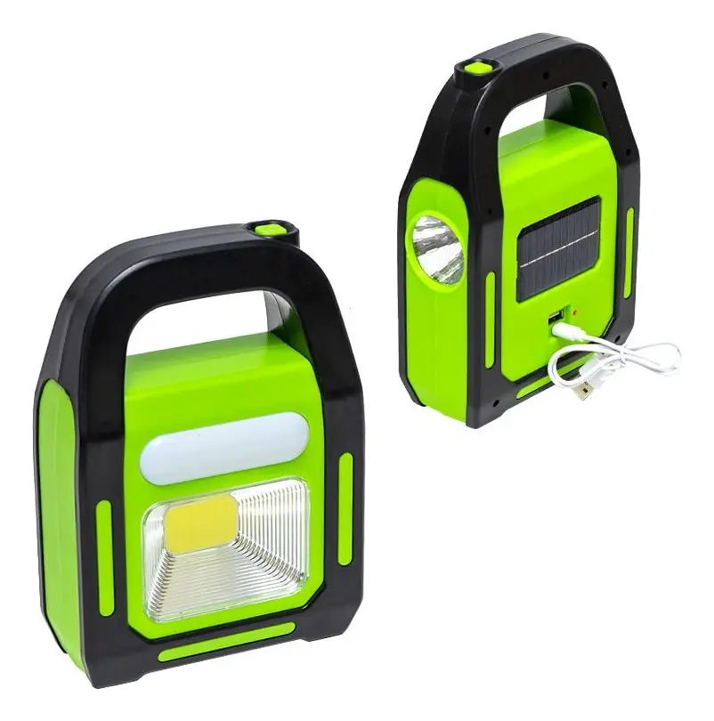 Linterna recargable USB solar powerbank - Image 4